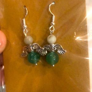 Angel earrings